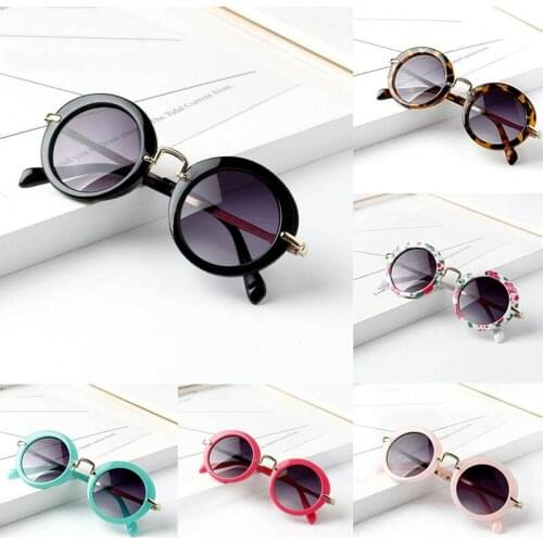 Stylish Child Kids Baby Boys Girls Sunglasses Accessories Retro Anti-UV400 Discoloration Eve Protection Fashion Photo Props