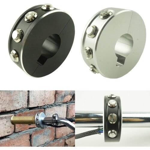 Universal Vintage Motorcycle Handlebar Switch Aluminum Alloy Handlebar Control Button Switch for Vintage Cafe Racer Bike