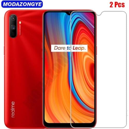 2 Pcs Tempered Glass Realme C3 Screen Protector For OPPO Realme C3 C 3 RealmeC3 Glass Realme C3 Protective Film