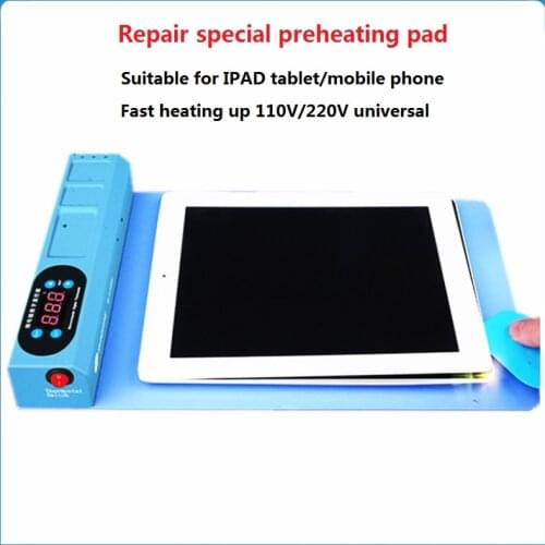 LCD Screen Heating Silicone Pad Preheating Table Repair Of Mobile Phone IPAD Screen Splitter Open Refurbish Tools Heat Plate