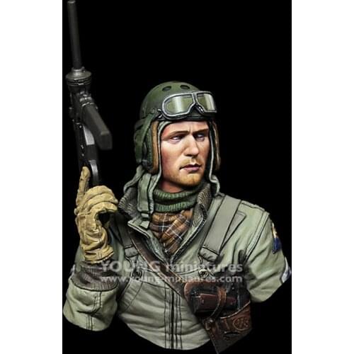 1/10 American Tank Soldier Resin Bust Model X250