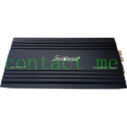 Car audio class D single-channel high-power 2000W subwoofer digital power amplifier, push 10/12 inch dual voice coil speakers