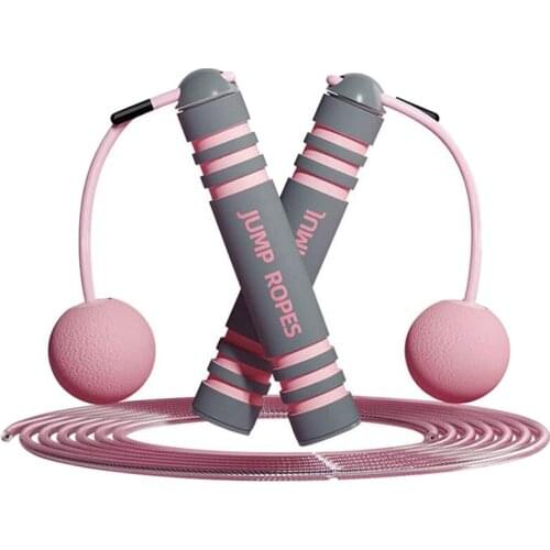 Cordless Jump Rope Weighted Jump Rope Fitness Adjustable Skipping Rope Exercise Speed Rope