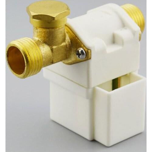 AC 220V Brass 1/2" Electric Solenoid Valve Water Air N/C Normally Closed Water