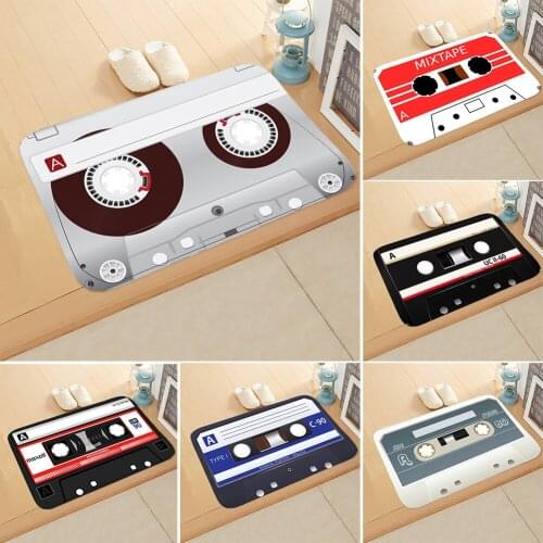 40x60cm Indoor Door mat Hallway Non Slip Door Floor Mats Carpet Rugs Decor bedroom bathroom Flannel Plush Door mat wholesale