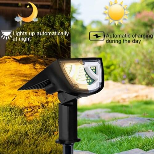 43 Beads LED Solar Outdoor Lamp 10W Ground Floor Lamp IP65 Waterproof For Landscape Pathway Garden Decoration Solar Lights
