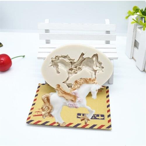 Luyou 1pc Trojans Silicone Fondant Cake Molds Pleasure DIY Fondant Cake Decoration Tools Kitchen Baking Accessories FM378