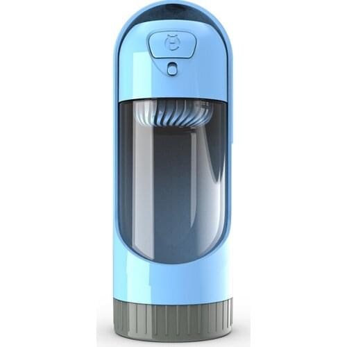 300ml Outdoor Water Bottle for Pet Dog Cat Feeders Plastic Drinking Bowls with Filter Pets Dispenser Dog Supplies