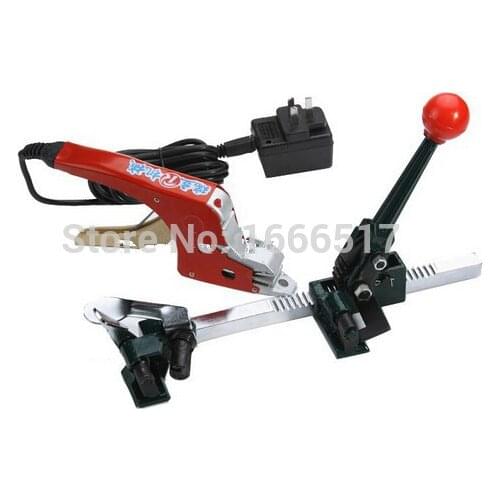 Sealless manual handy strap tool, electric heating welding strapping tool H