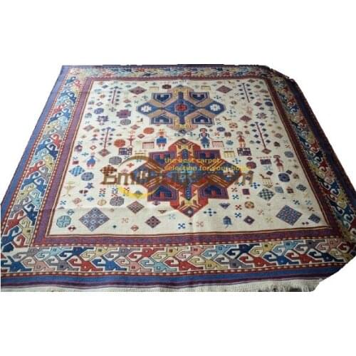 The Craft Of Making Wool By Hand For soumak Carpets Living Room For Living Room Museum Natural Sheep Wool