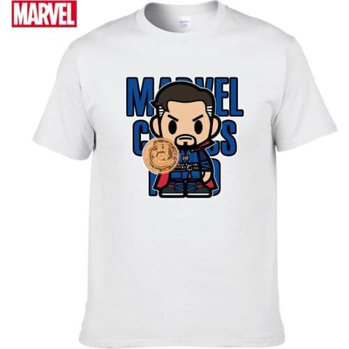 Marvel The Avengers Doctor Strange T shirt Comfortable 100% cotton Fashion clothes for teens Summer Tops t shirt men #164