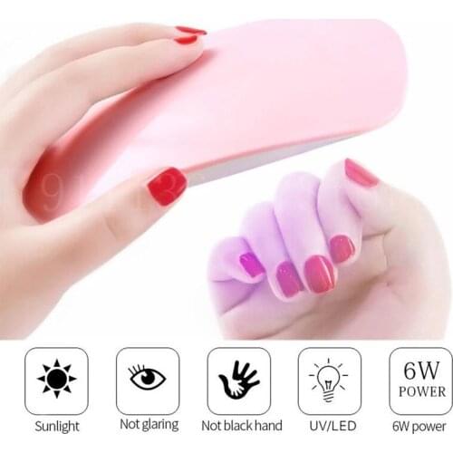Nail Dryer Fast Curing Rechargeable Gel Dryer Nail Lamp Mouse Mini Phototherapy Machine Dryers For Salon Manicure