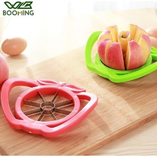 WBBOOMING Kitchen Plastic And Metal Apple Peeler Kitchen Assist Apple Slicer Cutter Pear Fruit Divider Tool Comfort Handle Tool