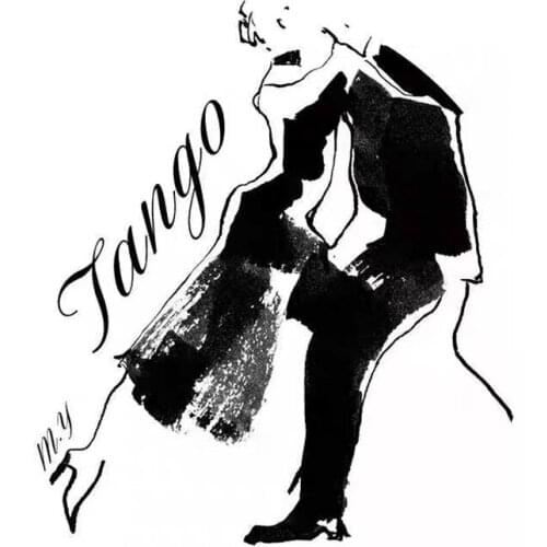 Vintage Tango Washi Tapes Bullet Journal Masking Tape Adhesive Tape DIY Scrapbooking Washi Stickers