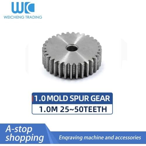 1mold pinion 25/26/27/28/29/30/31/32/33/34/35/36/37/38/39/40/41/42/43/44/45/46/47/48/49/50T thickness10MM outer diameter 27~52