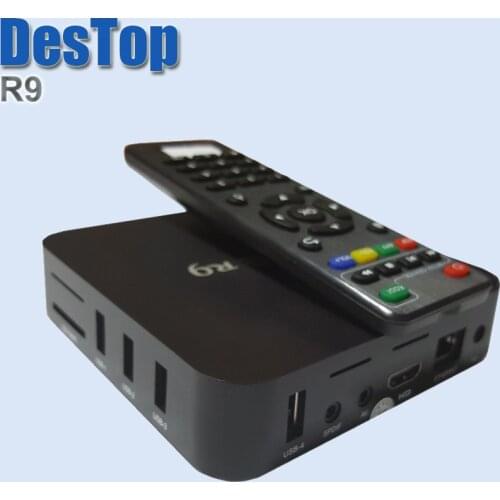 2PCS MX R9 4K Android TV Box RK3229 Quad Core UHD 4K 60fps HW decoding HD 2.0 TV Miracast DLNA Airplay Pre-install Smart TV Box