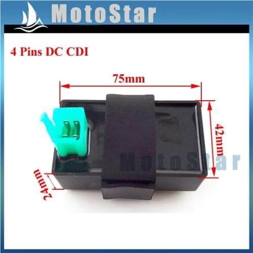 4 Pin Ignition DC CDI Box For 50cc 70cc 90cc 110cc 125cc 140cc 150cc 160cc Engine Pit Dirt Bike ATV Quad Scooter Moped
