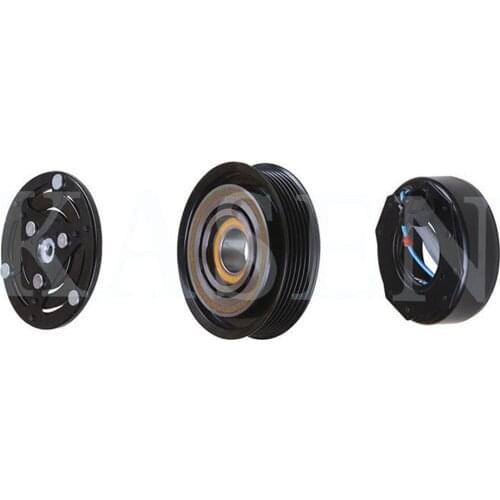 12V AC A/C Air Conditioning Auto Compressor Electromagnetic Magnetic Clutch 6PK 125MM 30*52*20 For HONDA CRIDER