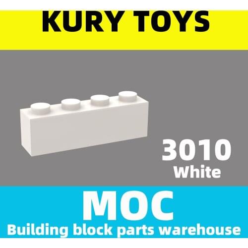 Kury Toys DIY MOC For 3010 Building block parts For Brick 1 x 4 For Brick