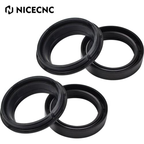 NICECNC Fork Oil Seal Kit AND Dust Seal Kit FOR Honda FSC 600 Silver Wing VT1100C2 VT750C VT750C2 VT750CA VT750CS FOR Kawasaki