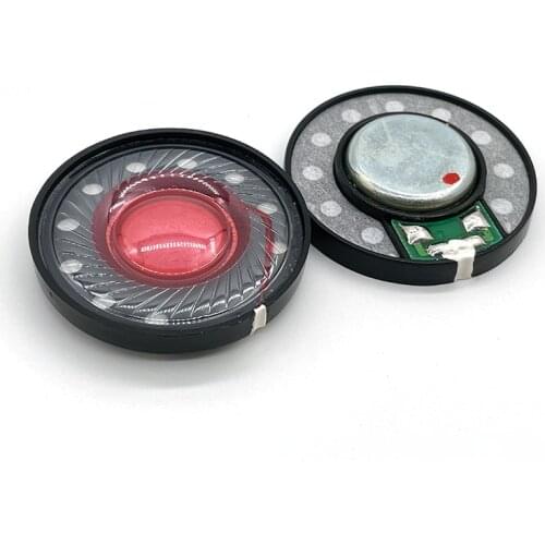 40MM 32 Ohm Headphones Speaker Unit Full Range HiFi DIY Noise Reduction Bluetooth Headset DIY 120dB
