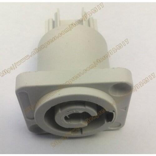New 10pcs/ lot Copy high quality PANEL Powercon Receptacle Power Out [Gray] Rated at 20A/250V (AC)