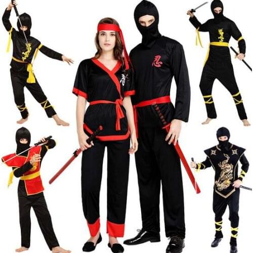 Hot Classic Halloween Costumes Cosplay Costume Anime hero Ninja Costumes Kids Fancy Party Decorations Supplies Lovers clothing