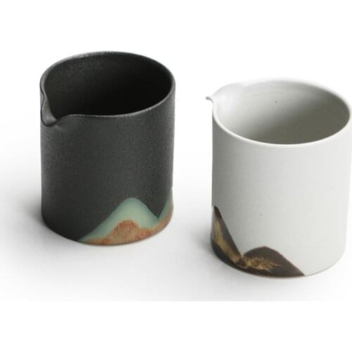 European Coffeeware Ceramic Milk Jug Afternoon Tea Cafe Barista Coffee Maker Tools Milk Pitcher Cup Cafeteira Espumador De Leche
