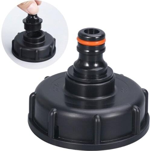 Thread 1/2'' 3/4'' Fitting Water Tank Connector Valve IBC Tank Tap Adapter Coarse Fitting Garden Hose Drain Plug Connector Tool