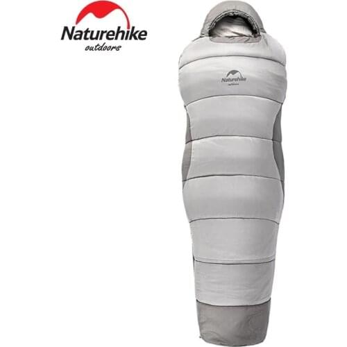 Naturehike Penguin Cotton Sleeping Bag Adult Camping Portable Autumn Winter Thickening Warm-Keeping and Cold-Proof sleeping bag