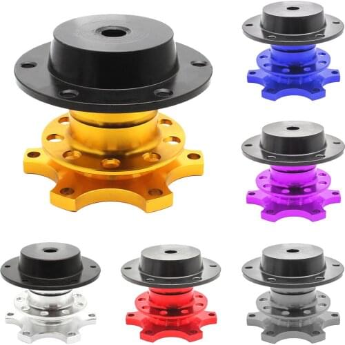 Universal Racing Steering Wheel Quick Release Hub Boss Kit Heightening Adapter