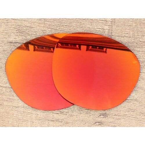 Vonxyz Ruby Mirror Polarized Replacement Lenses for-Oakley Garage Rock Frame