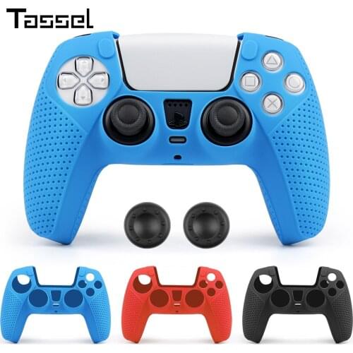 Protective Case For PS5 Gamepad Anti-slip Silicone Shell Housing Protection Cover For SONY Playstation 5 Controller Gaming
