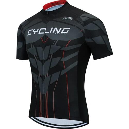 021 TELEYI Summer Short Sleeve Pro Cycling Jersey Mountain Bicycle Clothing Maillot Ropa Ciclismo Racing Bike Clothes Jerseys