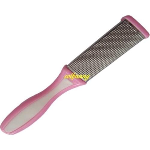 100pcs/lot Double Side Foot Rasp File Hard Dead Skin Callus Remover Pedicure Feet Files Tools