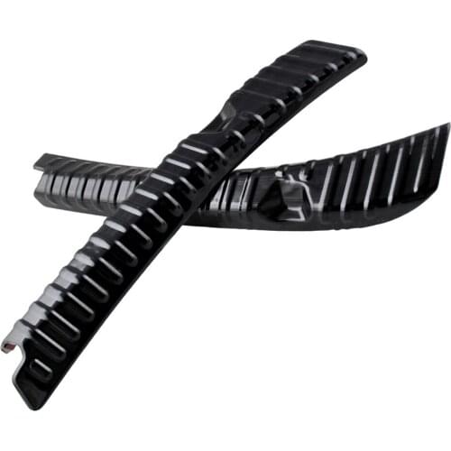 2pcs Black Car Trunk Inner Guard Protector Trim High Quality Stainless Steel For Tesla Model 3 2017 2018 2019 Auto Guard Protec