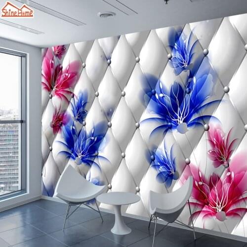3d Wallpapers for Living Room Contact Wall Paper Papers Home Decor L Murals Mural Wallpaper Peel and Stick Flower Soft Roll