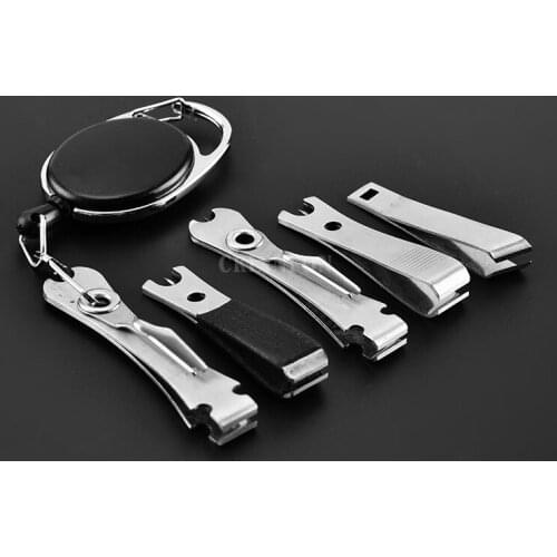 500Pcs/Lot Fishing Quick Knot Tool Pro Fast Hook Nail Knotter Lines Clipper Nipper Scissors Hook Sharpener With Retractor