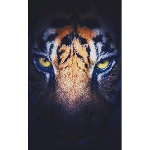 DIY 5D deer Lion tiger Face flower Diamond Painting cross stitch kits Full Square Embroidery art Animal paint by diamond DM2030