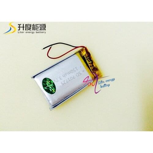 Tablet battery 50pcs SD 701725 071725 3.7v 150mah cell phone battery for GPS Traker/cell phone