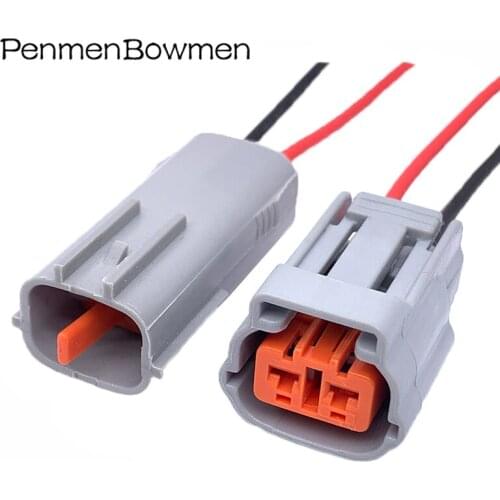 2 Pin Way Sumitomo Fog Light Plug Auto Waterproof Sensor Male Female Connector Wire Harness For Mazda RX7 6195-0003 6195-0006