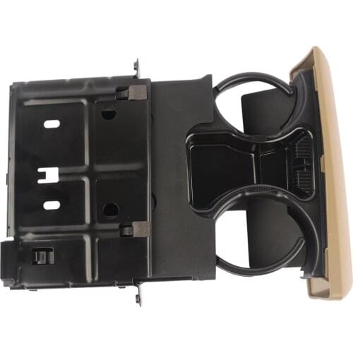 AP03 Tan Car Cup Holder Bottle Bracket Storage Tray 5C3Z2504810AAF for Ford F250 F350 Super Duty 05-07