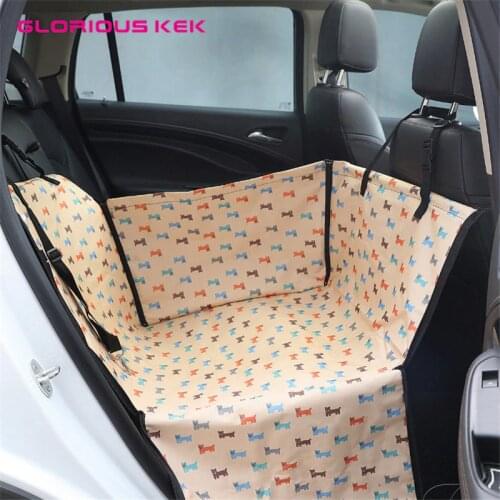 GLORIOUS KEK Dog Car Seat Covers Strong Waterproof Pet Car Seat Hammock for Small Medium Dogs Pet Car Mat Protector Dropshipping