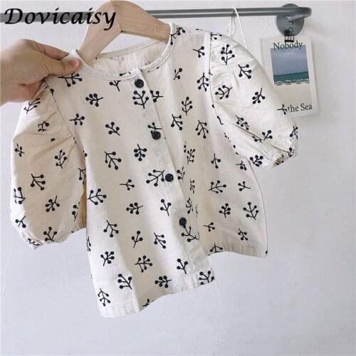 Блузки для девочек Dovicaisy China At AliExpress