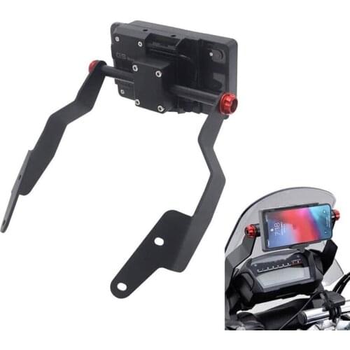 Motorcycle Phone Stand Holder GPS Navigation Bracket with Charging Case for Honda NC700X 2012-2013 NC750X 2014-2015