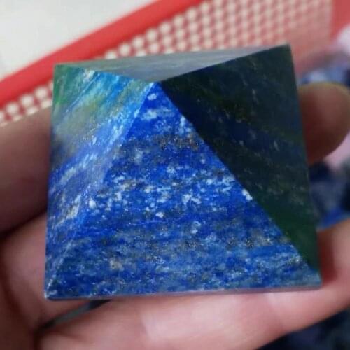 Natural lapis lazuli of the pyramids.Crystalline energy points are used for reiki healing