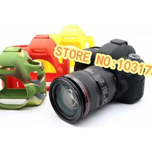 New Soft Silicone Case Protective Bag Rubber for Canon 6D Cover Camera Cas