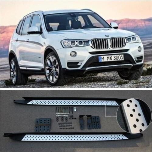 High quality Aluminum alloy Running Boards Side Step Bar Pedals Fits For BMW X4 F26 2011.2012.2013.2014.2015.2016.2017