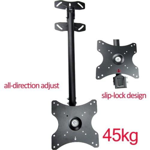 67-116cm) DLC-X5 200x200 3inch 10"30" 32" 15 tilt up down all direction rotate 360 200X100 45KG LCD TV Ceiling mount bracket