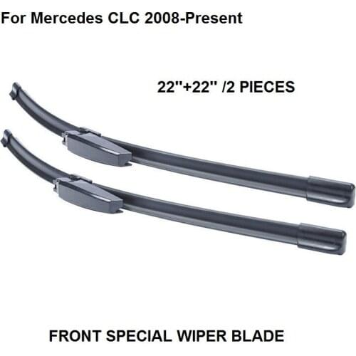 Windscreen Wiper For Mercedes CLC 2008-Present 22''+22'' Auto Car Wipers Accessories Auto Windshield Blade